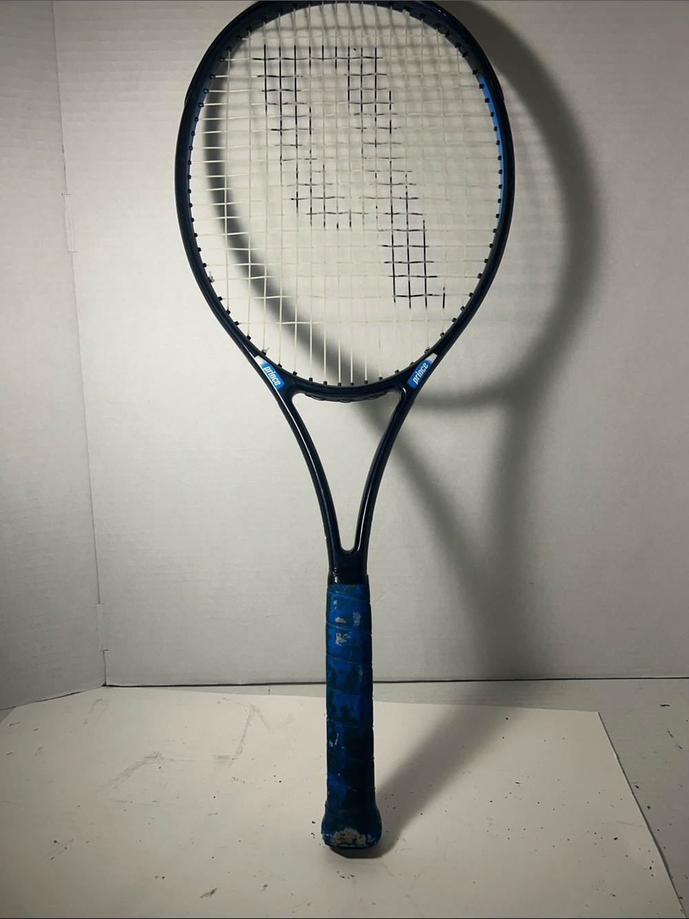 Prince Navy Blue Tennis Racket Vintage 1990
